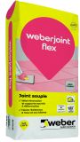 Mortier joint WEBERJOINT FLEX gris ciment sac 25kg