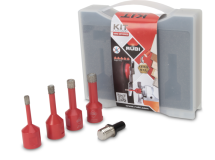 KIT DE PERCAGE A SEC MINI DRY GRES