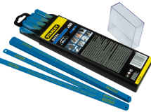 LAME DE SCIE A METAUX - CARTE 5 LAMES HSS BIMETAL LASER 10 DENTS