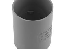 Manchon à butée en PVC FF - diam. 32mm
