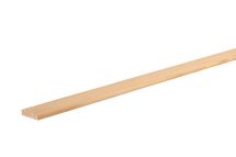 Chant plat raboté 1 angle vif pin - long. 2400 mm x larg. 30 mm x ep. 6 mm