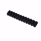BARRETTE DE CONNEXION 12 PLOTS 6MM² NOIR