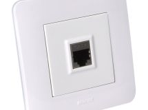 GAMME CASUAL COMPLET PRISE RJ45 BLANC BRILLANT