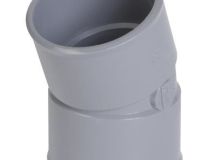 COUDE SIMPLE FEMELLE/FEMELLE 20° DIAMETRE 40 - UCH22