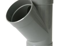 CULOTTE SIMPLE FEMELLE/FEMELLE 45° DIAMETRE 200 - UBB144