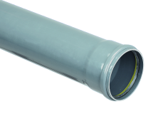 Tube PVC-U pour eaux uséees et pluviales ECO TP CR8 - diam. 125mm x long. 3m
