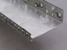 Rail de départ en aluminium - long. 2,5m x larg. 80mm