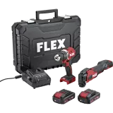 COFFRET PERCEUSE VISSEUSE 18V + OUTIL MULTI FONCTI 18 V