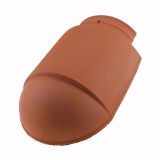 About de faîtière ventilation universelle terre cuite Rose Charentais - long. 36,5 cm x larg. 24,5 cm