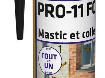 Mastic colle polyuréthane multi-usage SikaFlex Pro 11 FC Purform Noir - cartouche de 300 ml