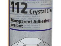Mastic colle transparent Sikaflex-112 Crystal Clear - cartouche de 290 ml