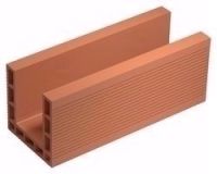 BRIQUE DE CHAINAGE 20x20x50 LP SUR PALETTE RECYCLABLE TERREAL 1