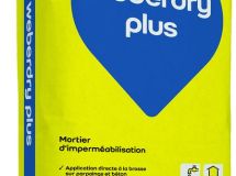 Mortier d'imperméabilisation WEBERDRY PLUS sac de 25kg