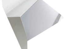 Tuile terre cuite Plate 20x30 Paysage - long. 30 cm x larg. 20 cm