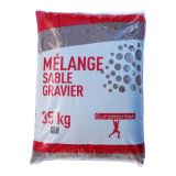 Mélange sable-gravier 0/12 mm – Sac 35 kg
