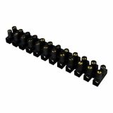 BARRETTE 6MM NOIRE 12 PLOTS VRAC