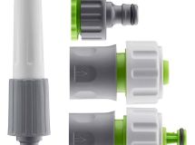 kit complet arrosage plast.lance + rac.D19