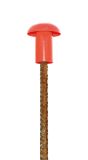 EMBOUT DE SECURITE ROUGE FLUO (SAC DE 25)