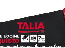 SCIE DE PLAQUISTE 400MM POIGNEE BI-MATIERE