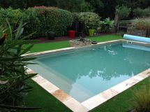 MARGELLE TRAVERTIN MIX STANDARD 61 X 33 X 3 NEZ 1/2 ROND ****