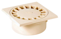 SIPHON COUR 150X150 SORTIES 40/50/63 SABLE - SC456S