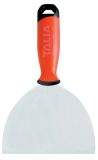 COUTEAU A ENDUIRE TYPE AMERICAIN INOX 15CM