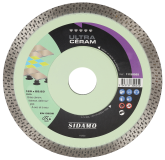 DISQUE DIAMANT ULTRA CERAM D. 125 x 22,23 x h 10