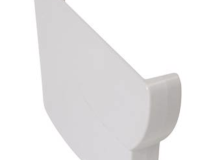 FOND NAISSANCE GAUCHE POUR PROFILE GOUTTIERE OVATION 28 BLANC - FGC28B