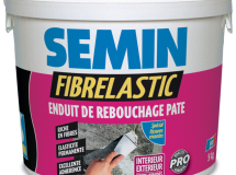 ENDUIT DE REBOUCHAGE FIBRELASTIC SEAU 5 KG