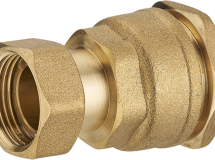 raccord laiton pour tuyau polyéthylène femelle écrou tournant Ø25 F.20x27 lien 1 pièce