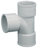 TE PIED DE BICHE FXF A 87°30 DIAM. 32 MM