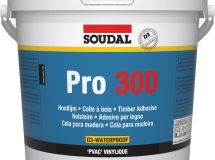 Colle à bois blanche résistante à l'eau PRO 30D - seau bec verseur de 5kg
