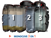 Microstation AQUAMERIS MONOBLOC 5EP