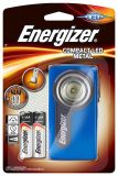 BOITIER COMPACT LED METAL - 2AA + PILES ENERGIZER
