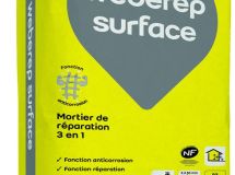 Mortier de réparation WEBERREP SURFACE gris sac de 25kg