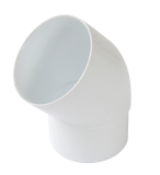 COUDE ESTHETIQUE (INT TUBE) MF45' D 80 BLANC - CR4GT1B