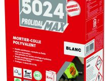 Mortier colle 5024 PROLIMAX BLANC 5KG