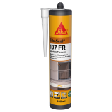 Mastic acrylique SikaSeal-107 joints & fissures Gris - cartouche de 300 ml