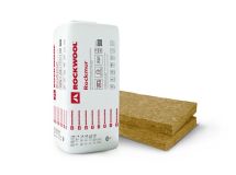 Panneau isolant en laine de roche Rockmur nu - long. 1,35m x larg. 0,6m x ép. 45mm - R = 1,25