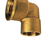 Coude laiton à souder - visser femelle (90 GCU) - Ø14 - F.15x21 LIEN