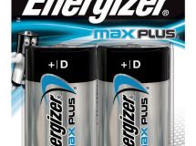 PILE D LR20 1.5V ALCALINE MAX PLUS ENERGIZER B2