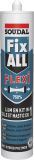 Mastic-colle Fix ALL 'Flexi' Noir - cartouche de 290ml