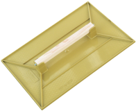TALOCHE ABS l 42 L 28CM RECTANGLE JAUNE