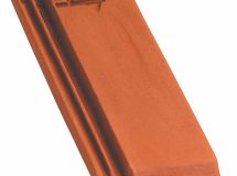 Rive individuelle droite à emboîtement terre cuite Marseille Rouge vieilli