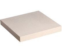 CHAPEAU 40X40 CM. PLAT BLANC