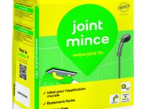 Mortier joint WEBERJOINT FIN gris ciment sac 5kg
