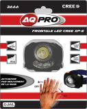 lampe frontale LED CREE XP-E DETECT. MVT AQPRO