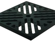 Grille fonte pour boite béton 30x30 A