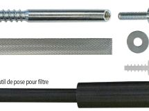 FIX. STORE / DEMONT. MTX CREUX INOX M10 (12X140) Sach. 4