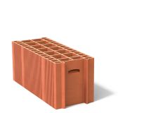 Brique de mur terre cuite BGV'PRIMO - long. 50cm x larg. 20cm x haut. 21,2cm